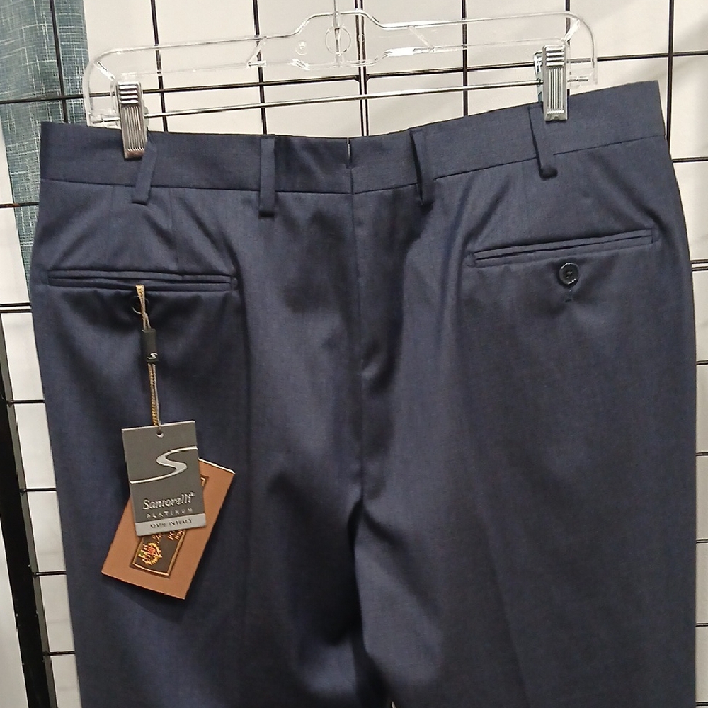 Santorelli Navy Trousers - Picture 8 of 16
